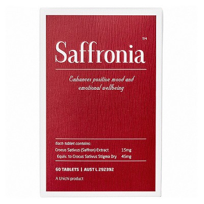 Unichi Saffronia 藏红花提取精华 60粒 素颜丸 